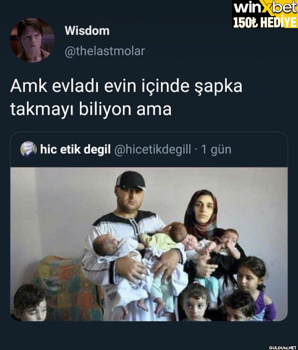 Amk evladı evin içinde...