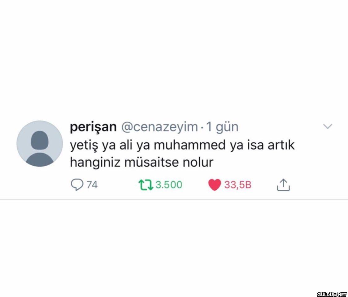 1 gün yetiş ya ali ya...