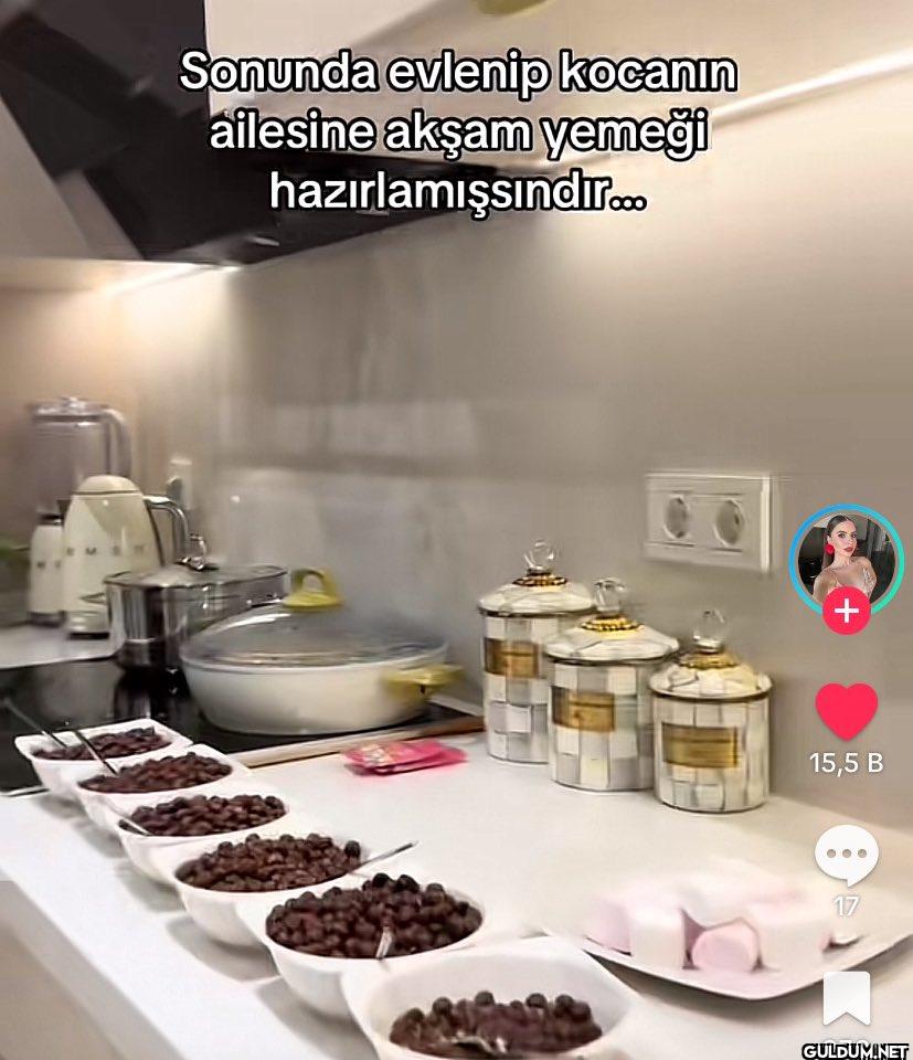 Sonunda evlenip kocanın...