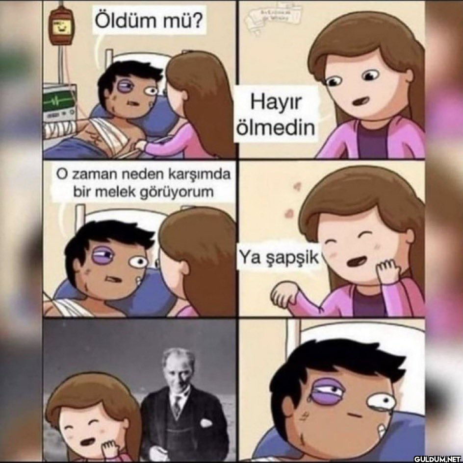 P Öldüm mü? O zaman neden...