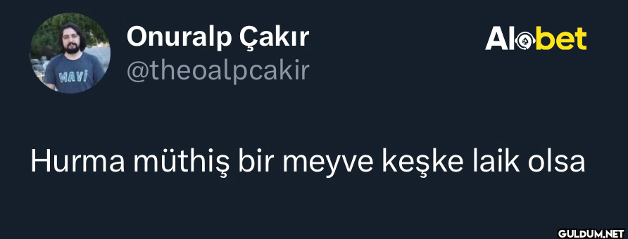 Alobet Hurma müthiş bir...