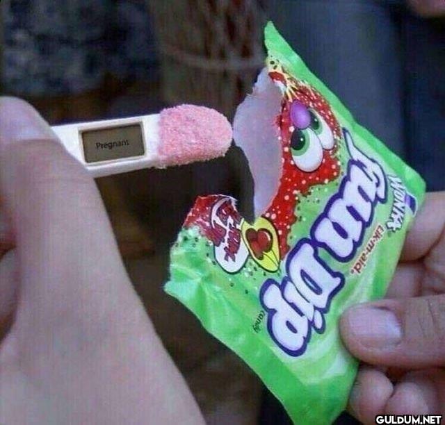 Pregnant WONKS Lik-m-aid. Fun Dip