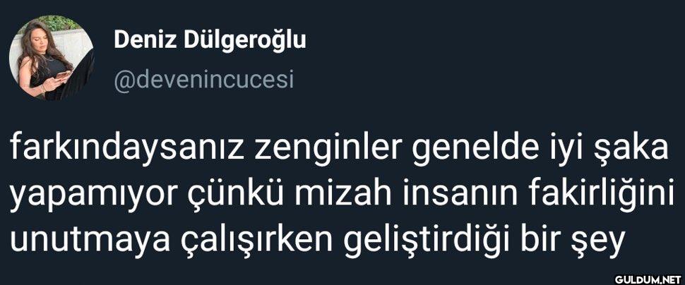 farkındaysanız zenginler...