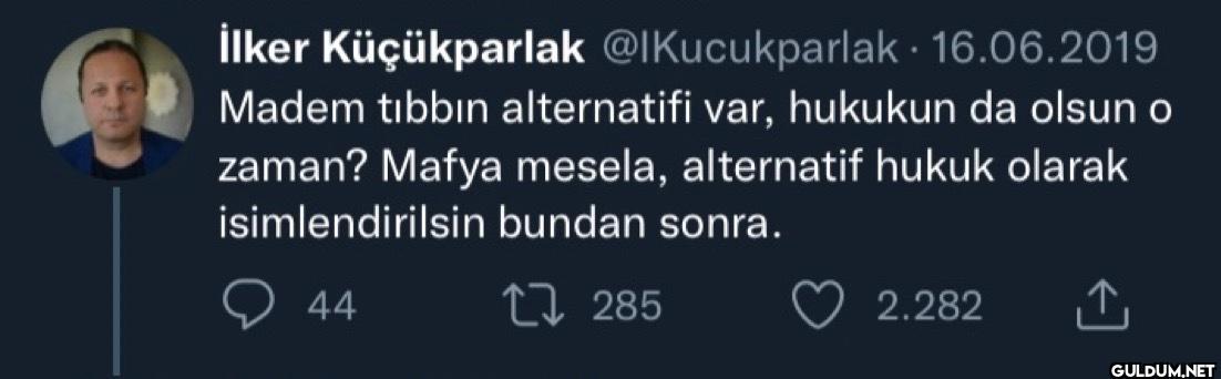 16.06.2019 Madem tibbin...