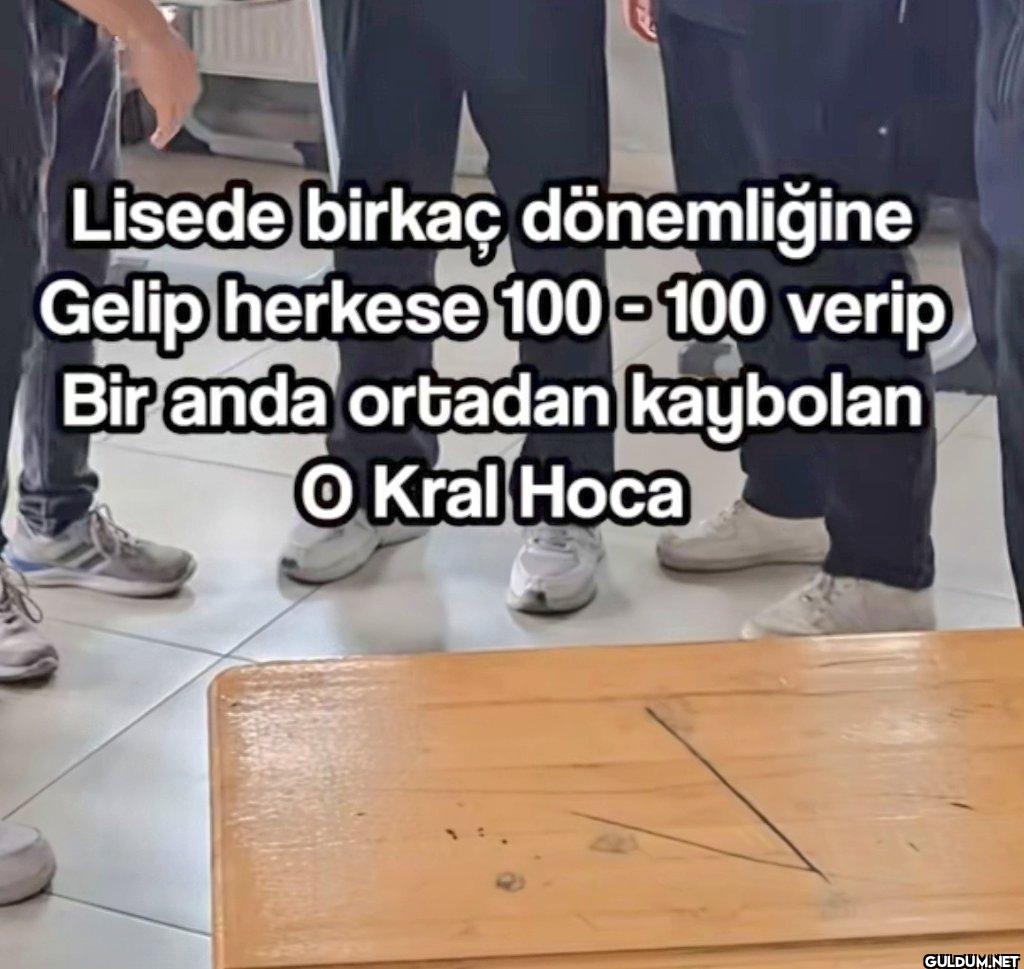 Lisede birkaç dönemliğine...