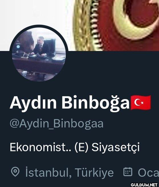 Ekonomistmiş 😅🤭 Aydın...
