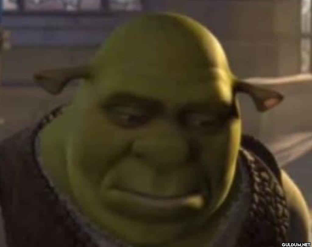 been feeling like shrek...