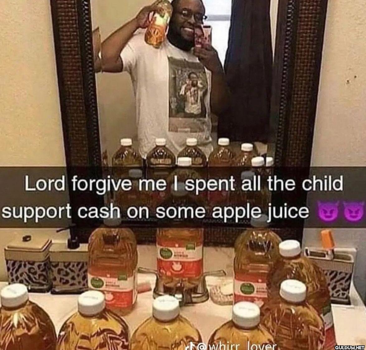 Lord forgive me I spent...