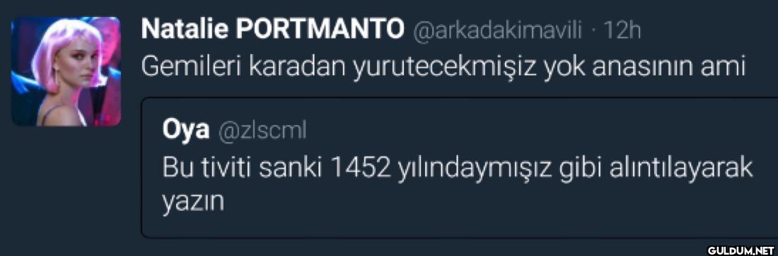 - 12h Gemileri karadan...