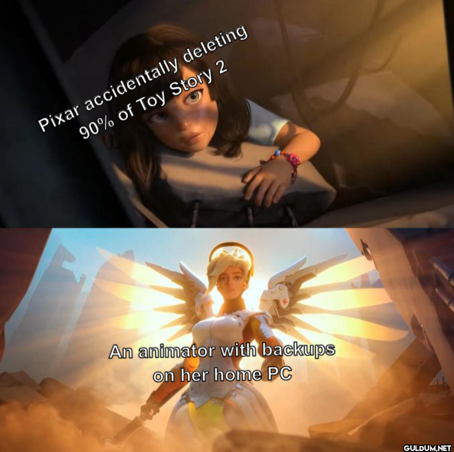 Pixar accidentally...