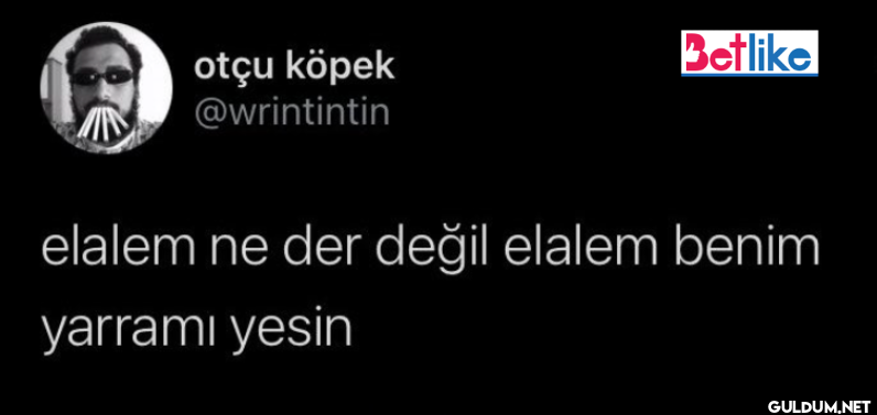 Betlike elalem ne der...