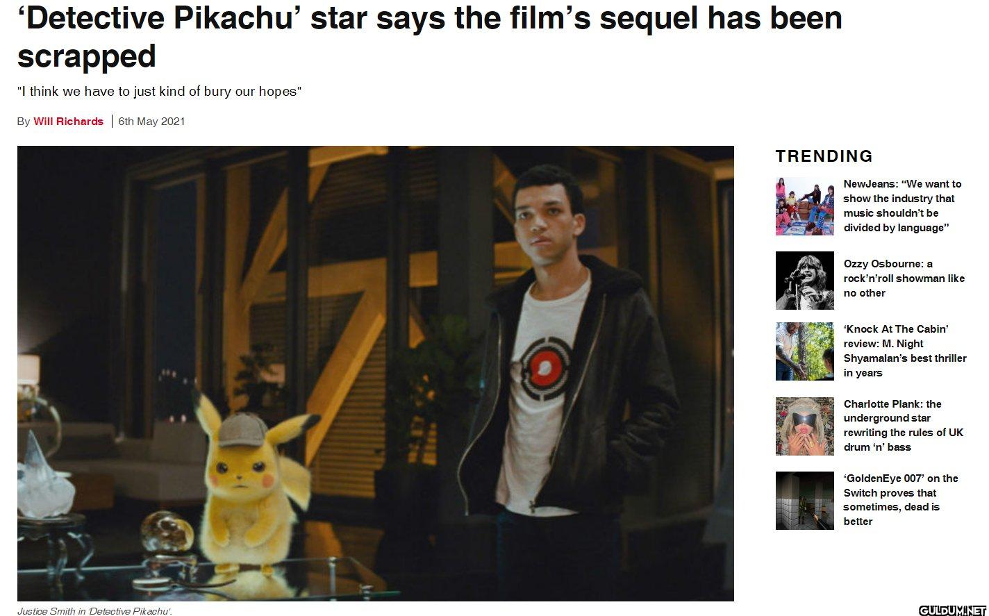 🤨    'Detective Pikachu'...