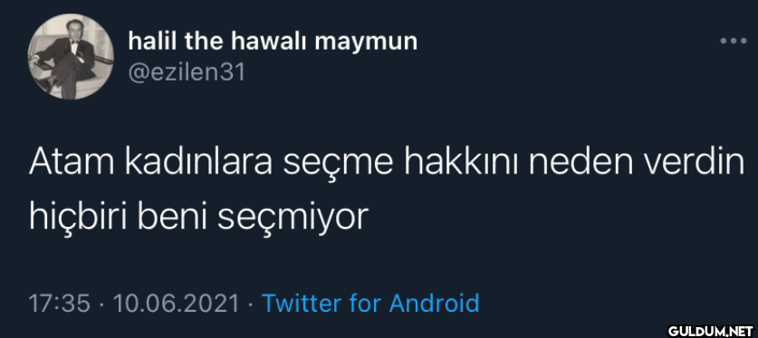 Atam kadınlara seçme...
