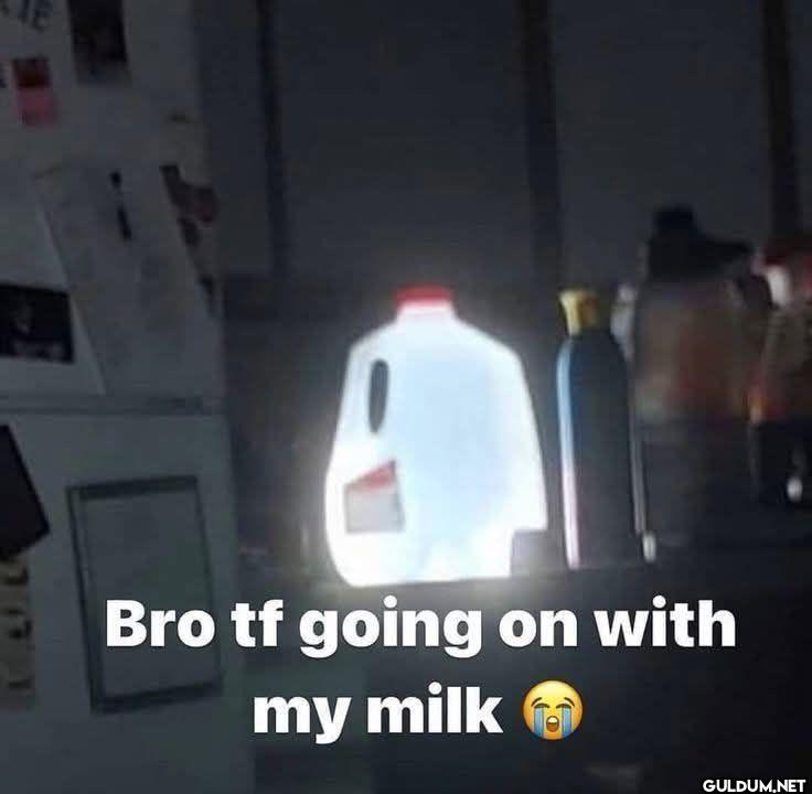 Bro tf going on with my milk