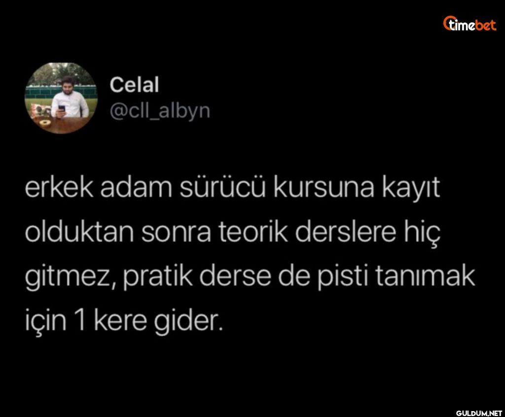 erkek adam sürücü kursuna...