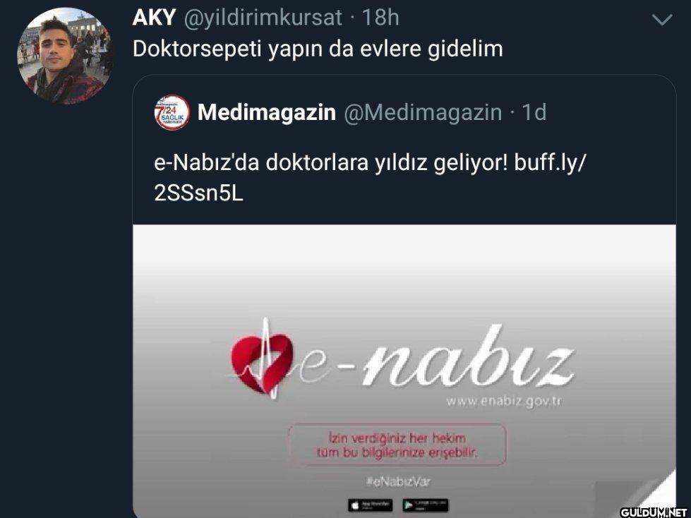 ⚫ 18h Doktorsepeti yapın...