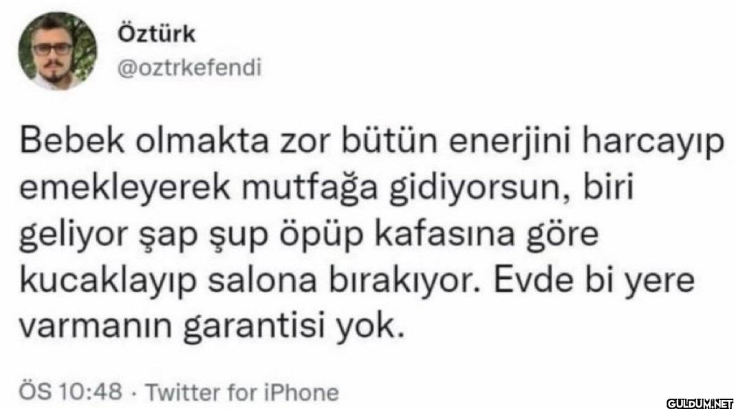Bebek olmakta zor bütün...