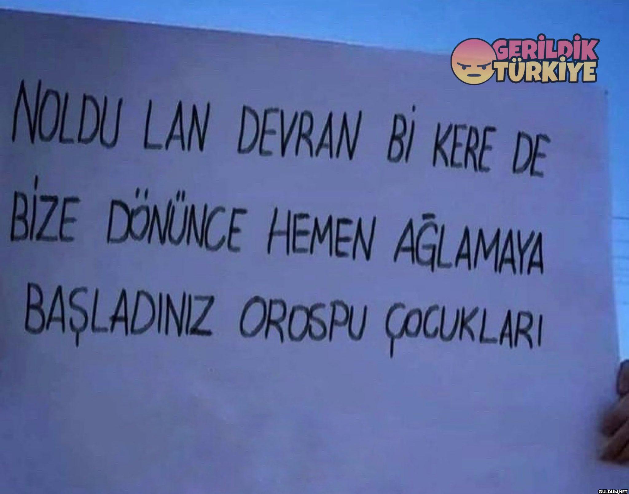 GERİLDİK TÜRKİYE NOLDU LAN...