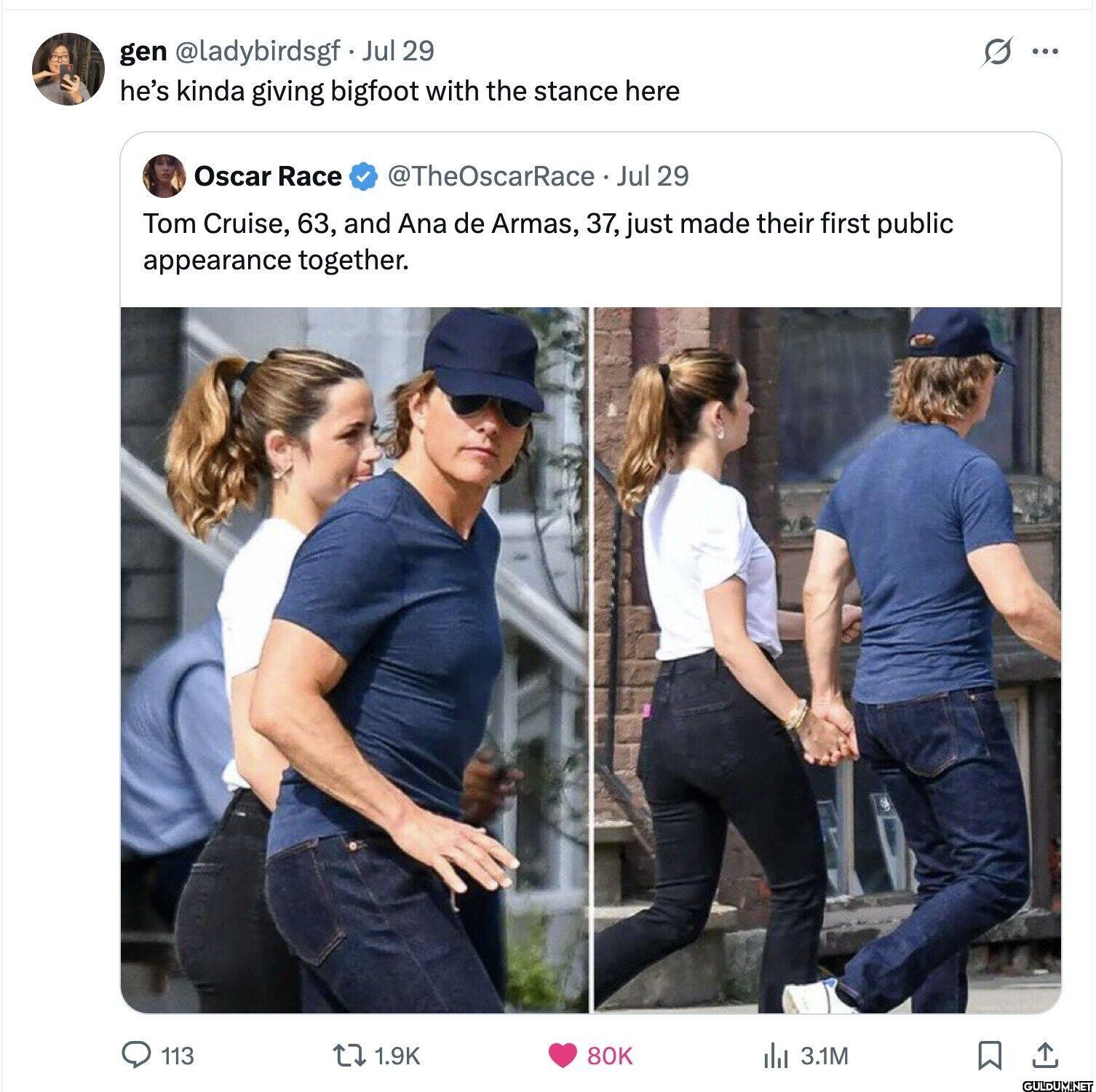 he's kinda giving bigfoot...