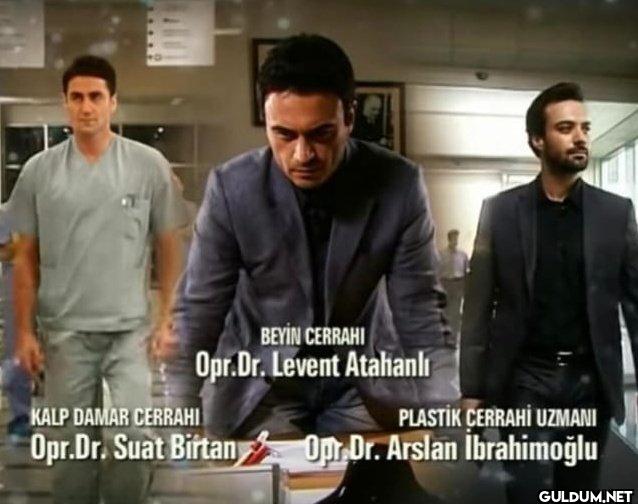 Doktorların introsunda...