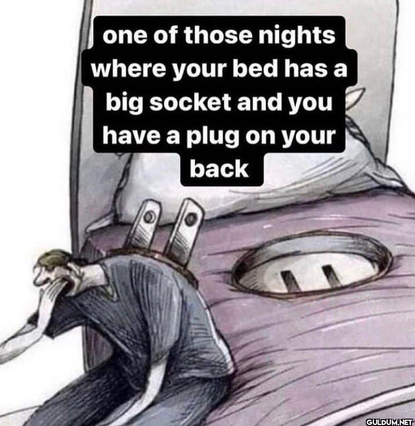 one of those nights where...