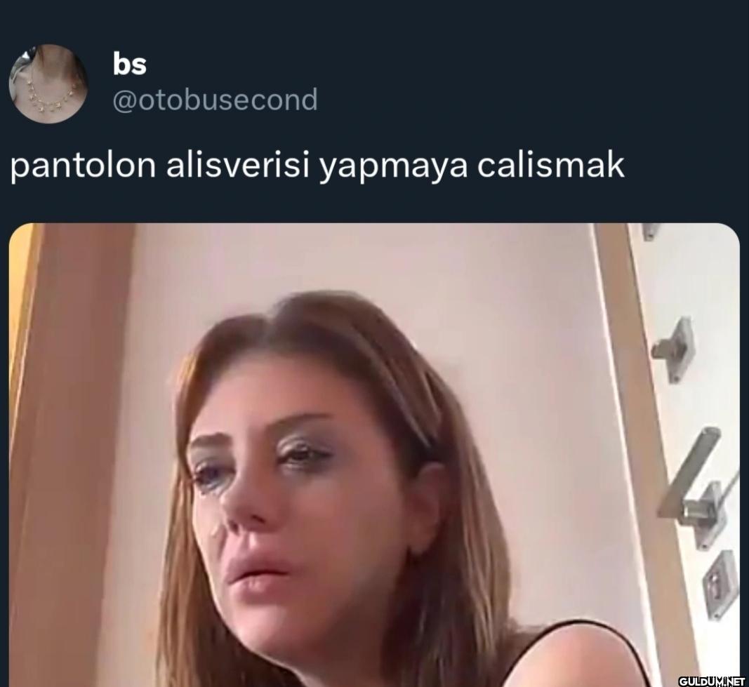 pantolon alisverisi...