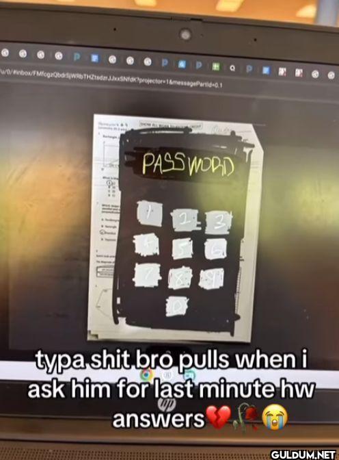 typa shit bro pulls when i...