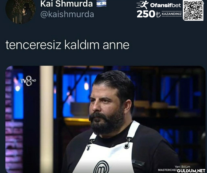 tenceresiz kaldım anne...