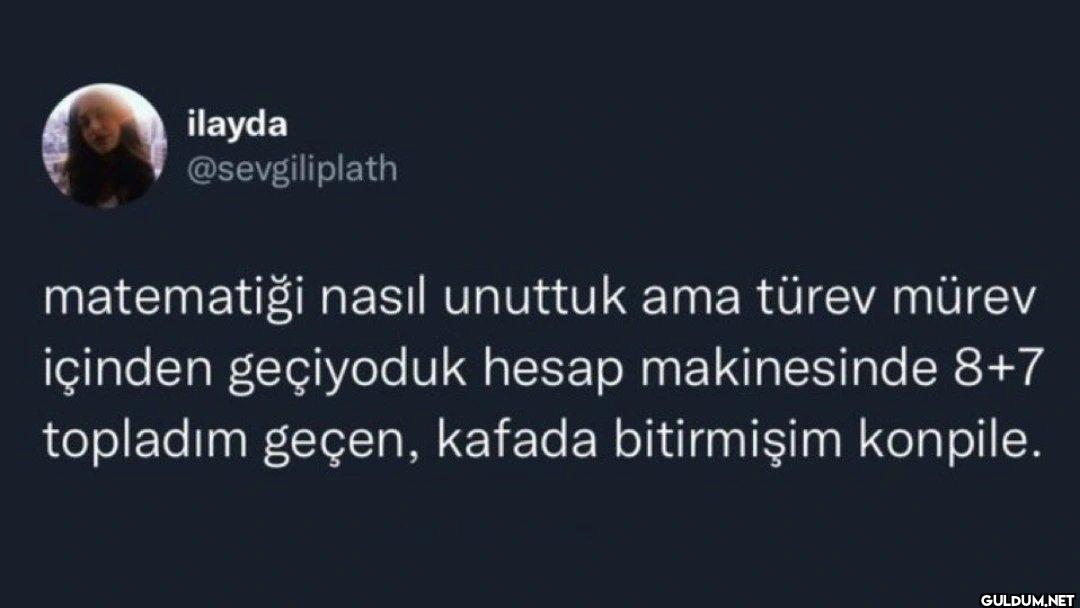 matematiği nasıl unuttuk...
