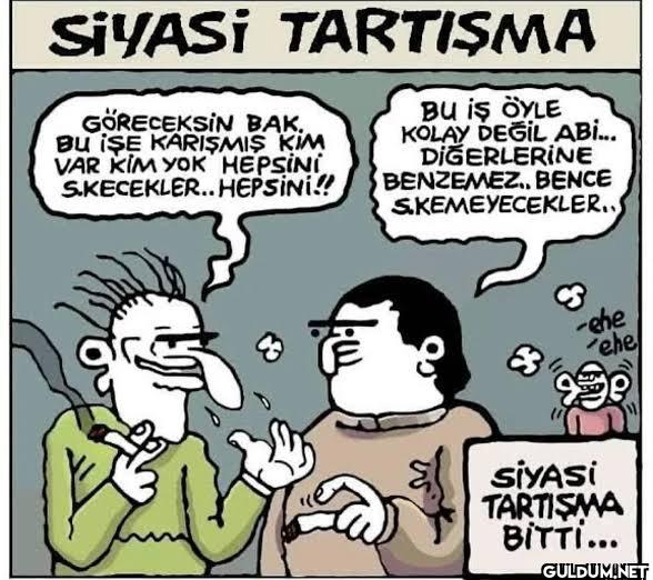 Ülke gündemine dair bir ifade.