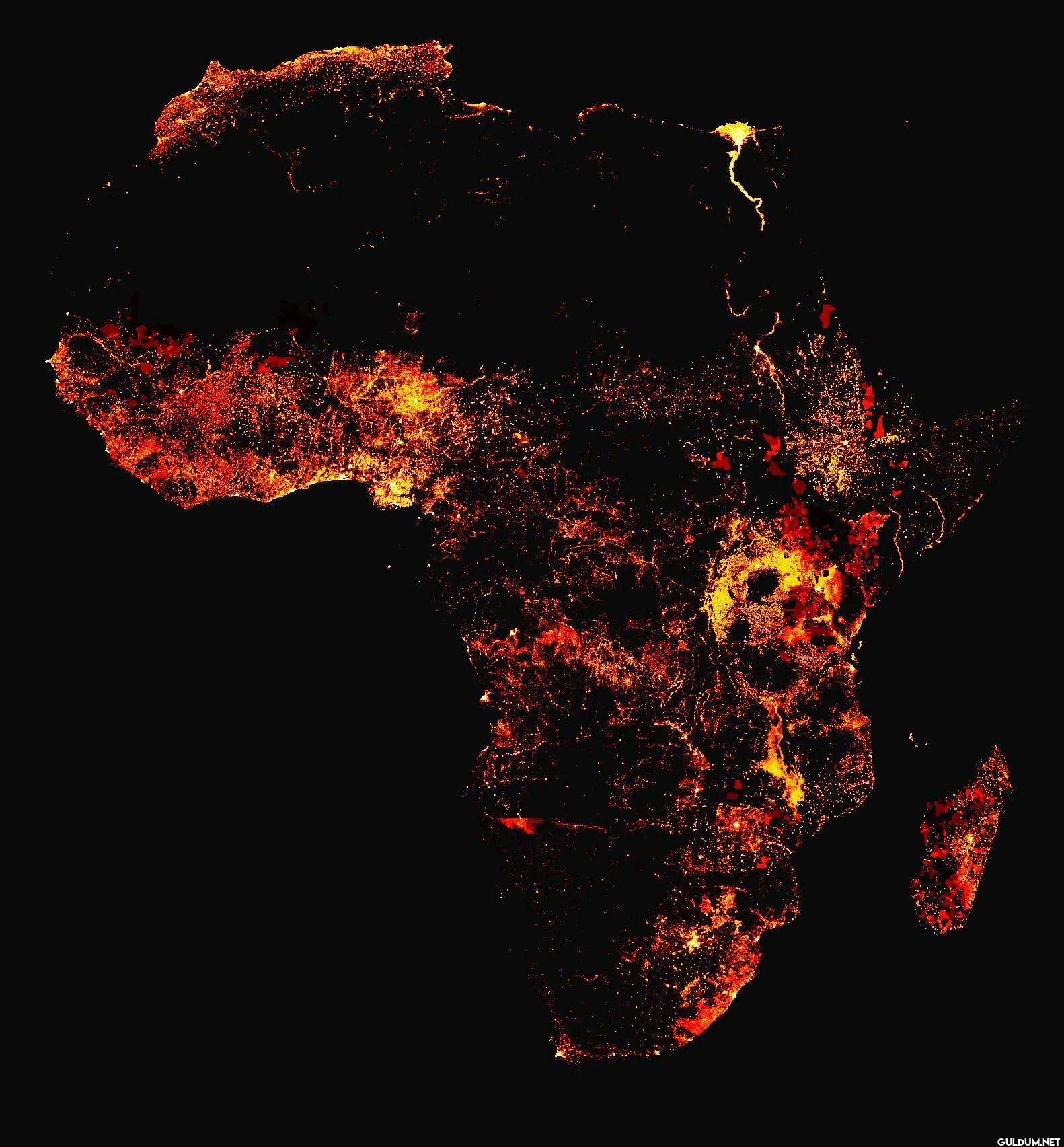 7. Population Density of Africa