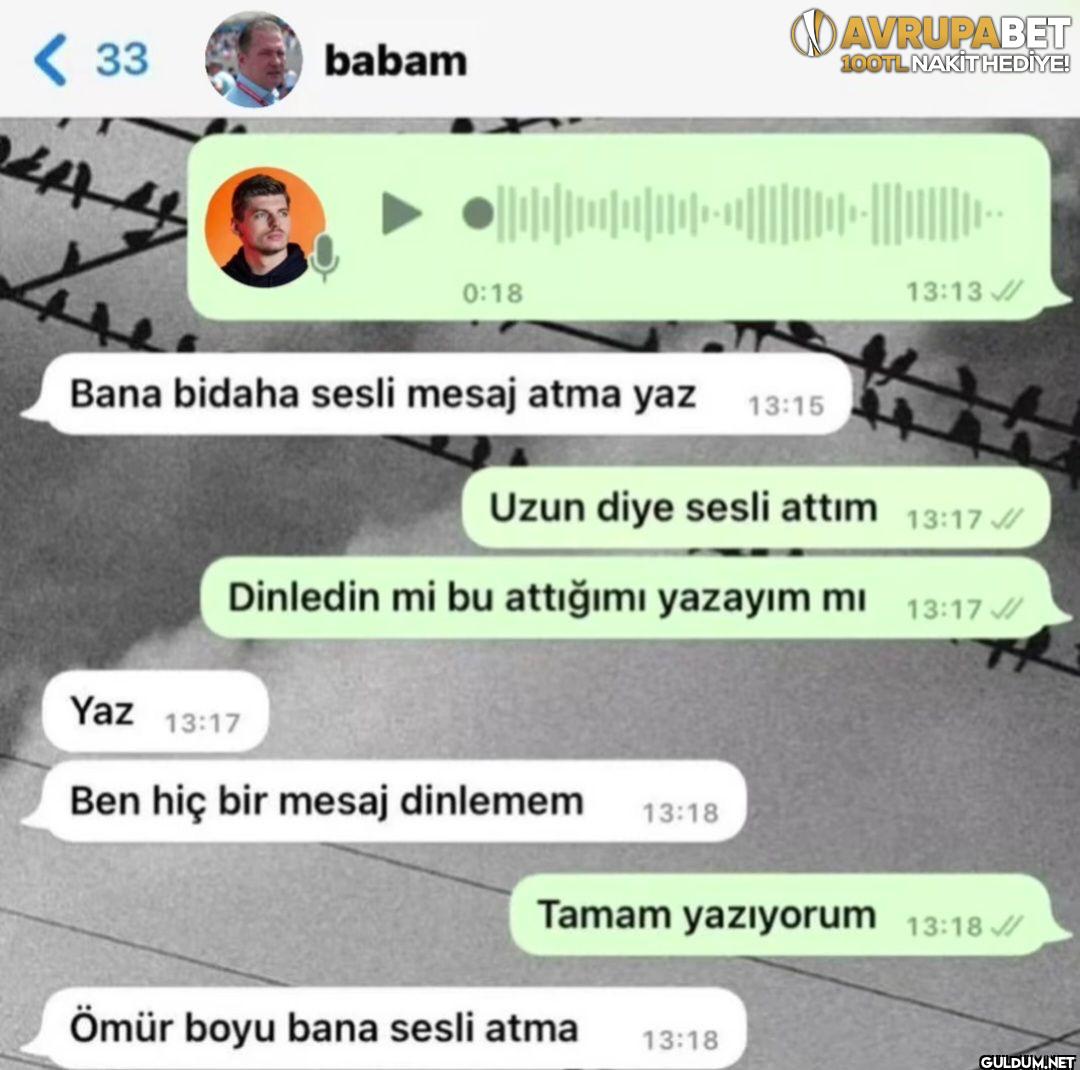 <33 babam 0:18 AVRUPABET...