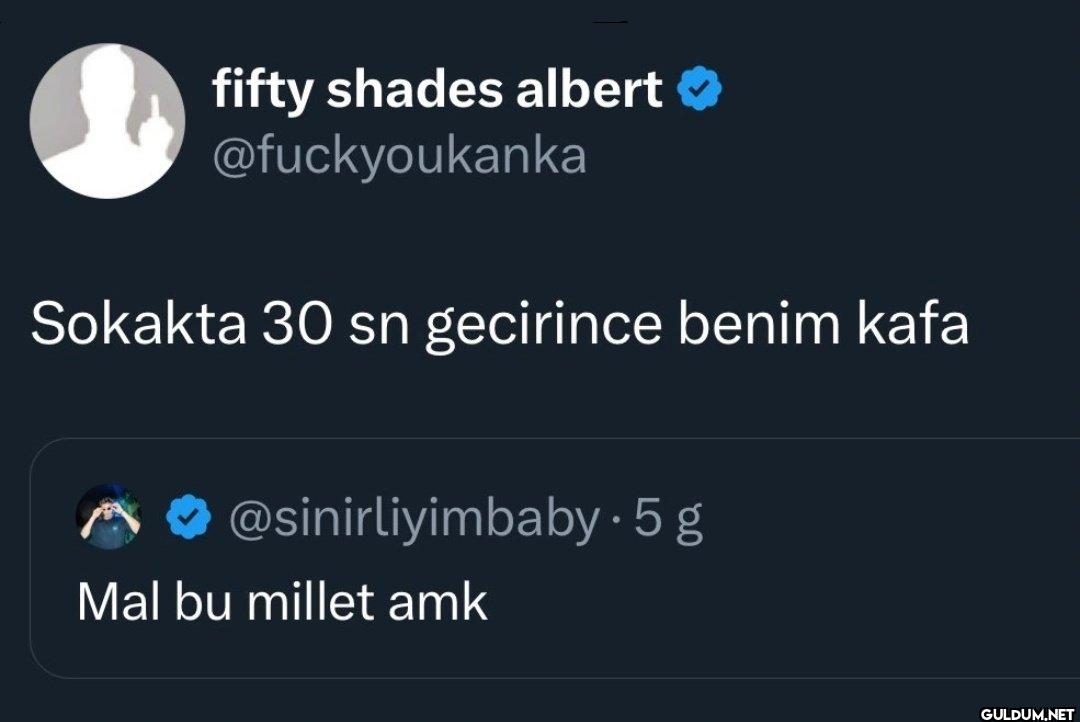 Sokakta 30 sn gecirince...