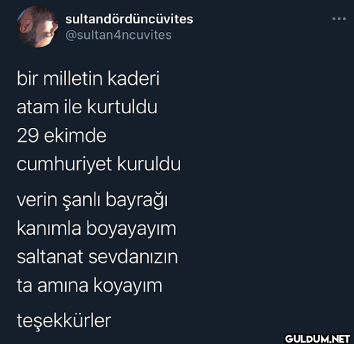 bir milletin kaderi atam...