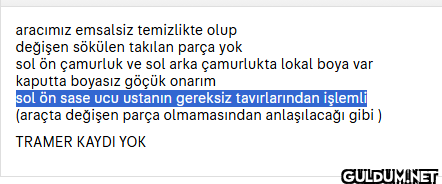 gereksiz tavrı hayatımda...