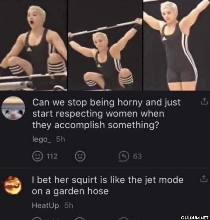 Can we stop being horny...