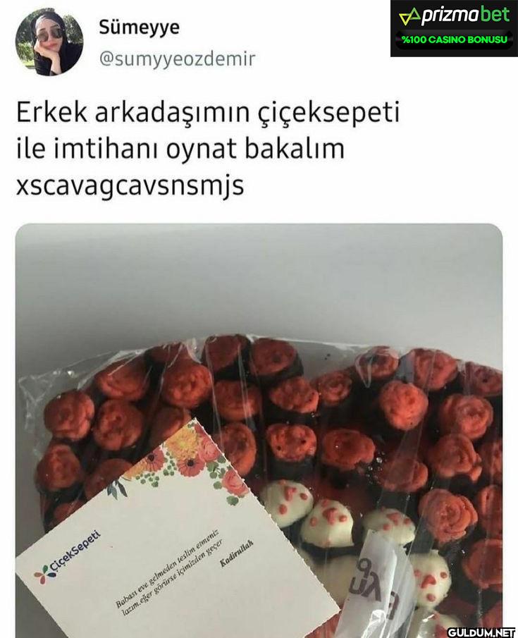 Erkek arkadaşımın...