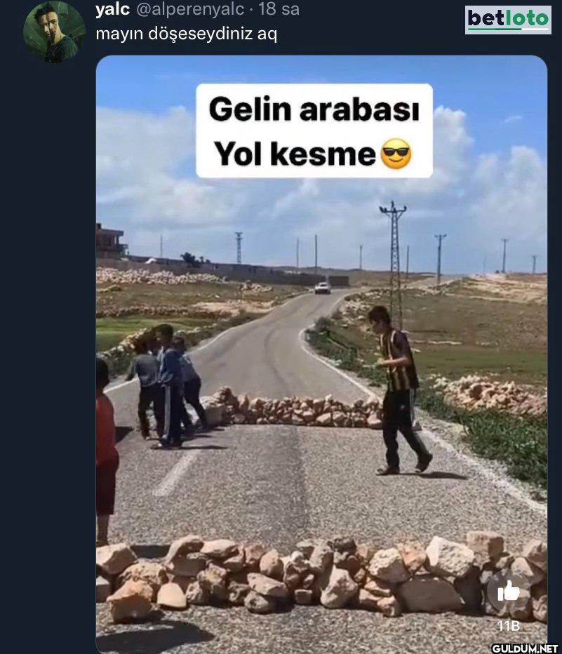 18 sa mayın döşeseydiniz...