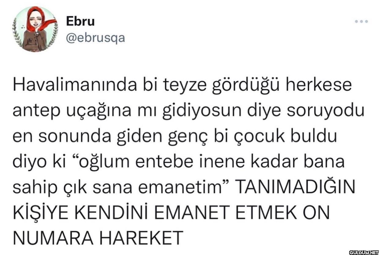Havalimanında bi teyze...