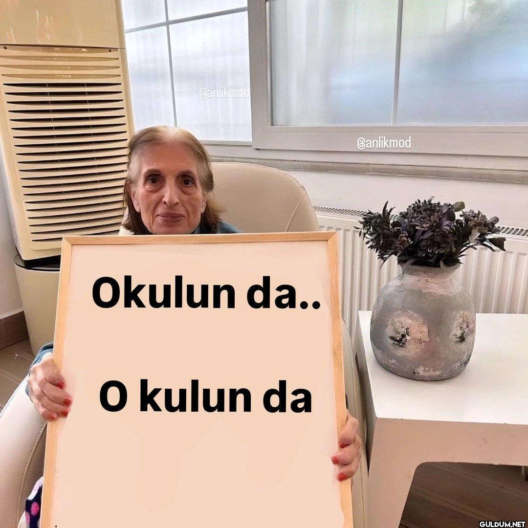 Ganlikmod Okulun da.. O...