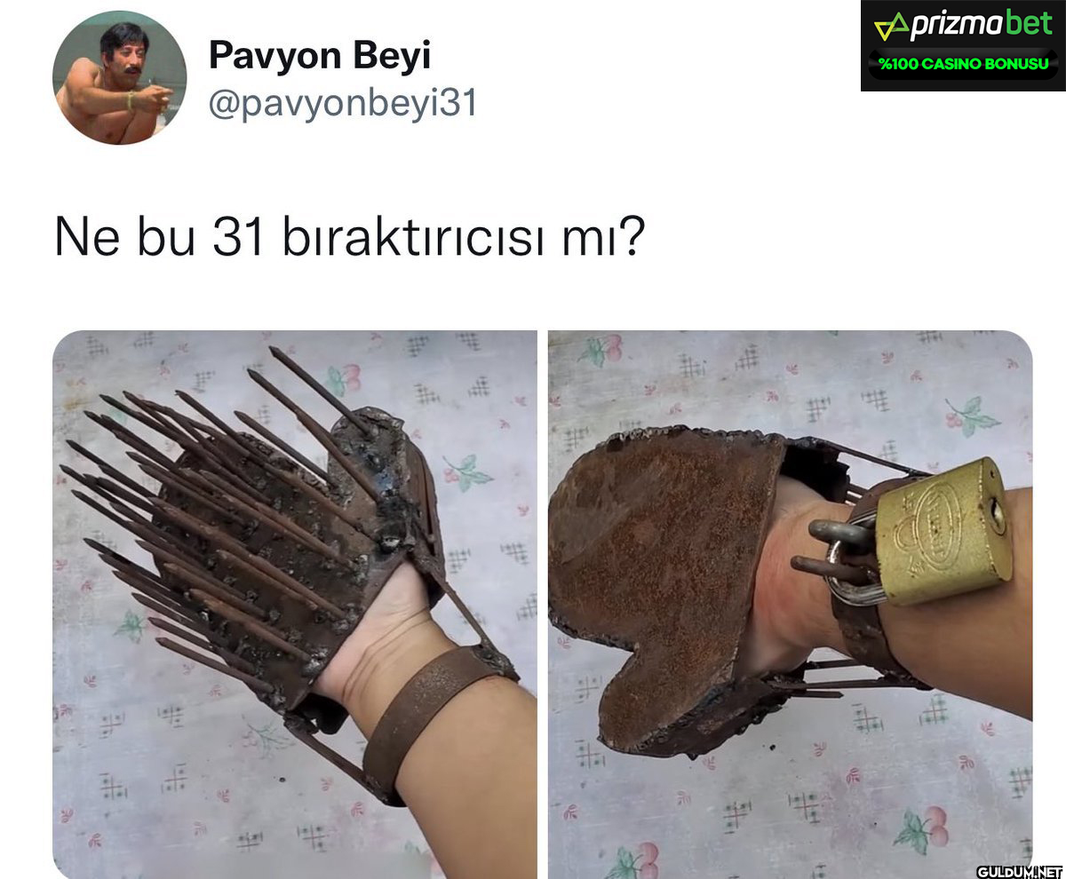 Ne bu 31 bıraktırıcısı mı?...