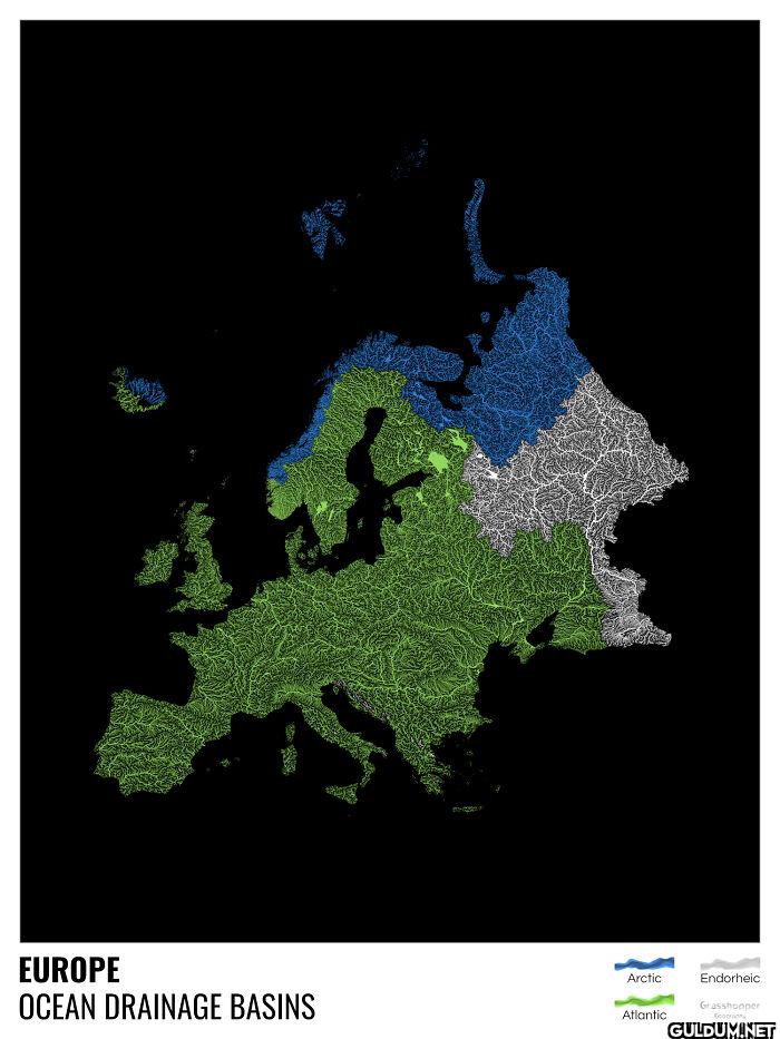 4. Ocean drainage basin...