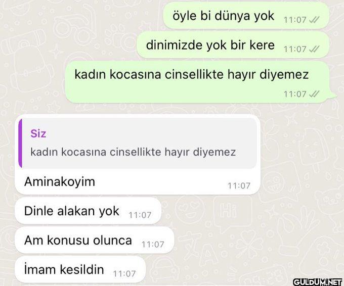 öyle bi dünya yok 11:07...