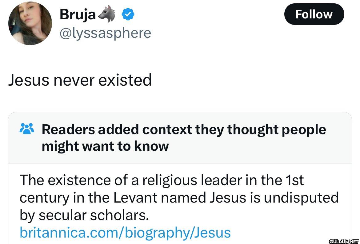 Jesus never existed Follow...