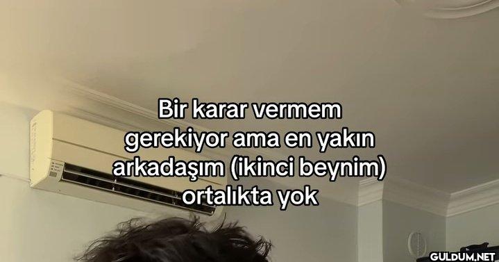 Bir karar vermem gerekiyor...
