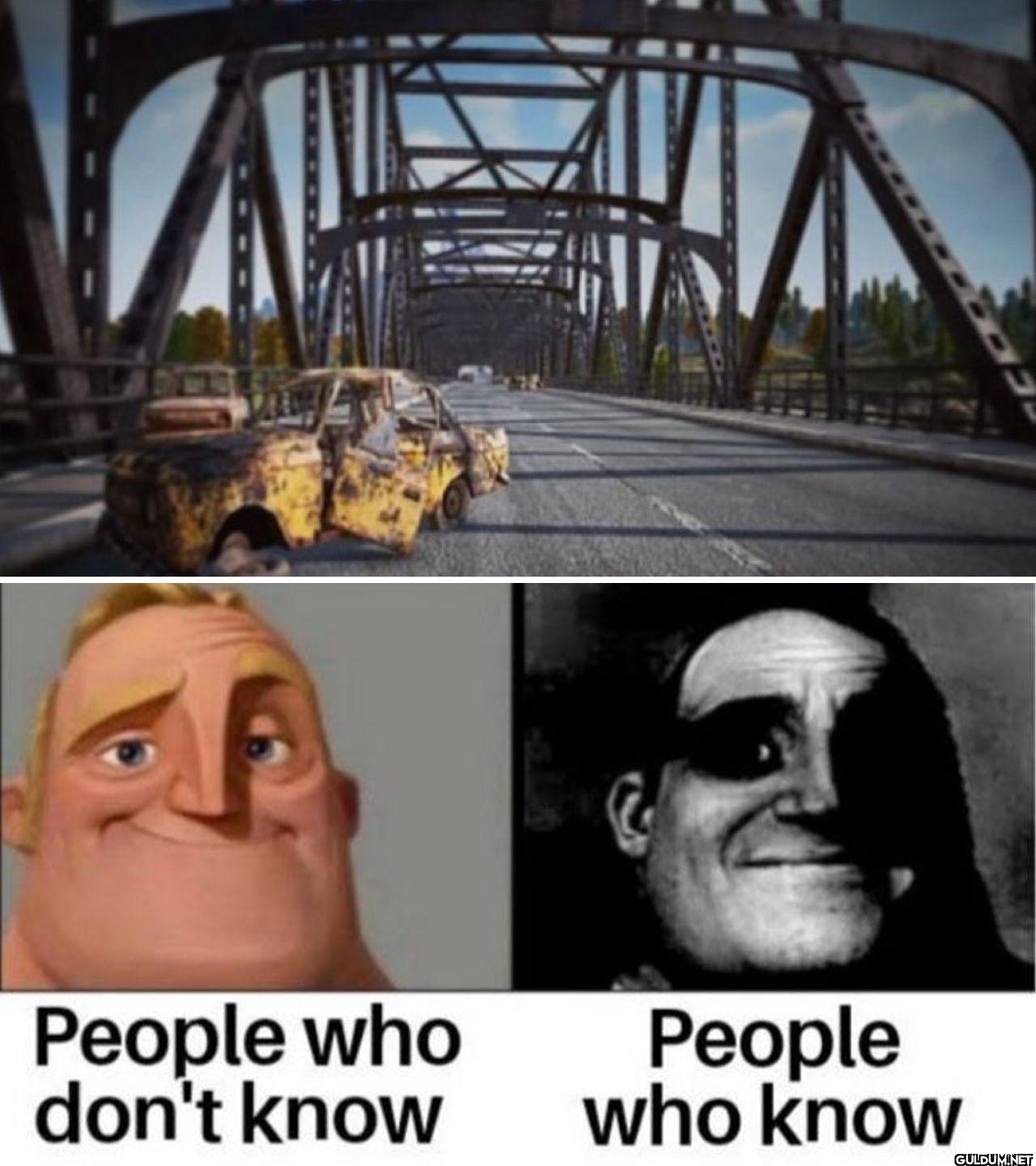People who don't know...