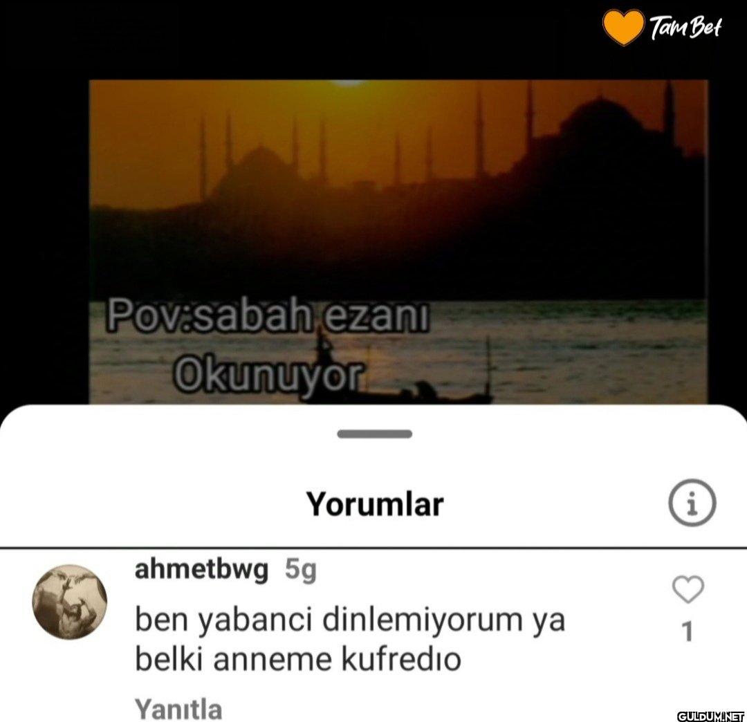 Pov.sabah ezani Okunuyor...