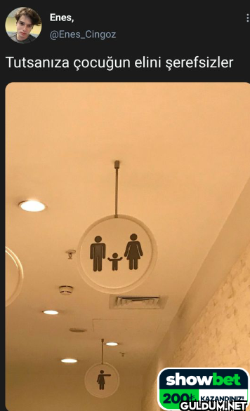 Tutsanıza çocuğun elini...