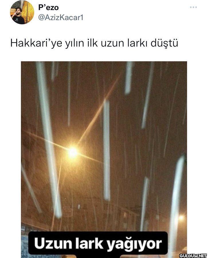 Hakkari'ye yılın ilk uzun...