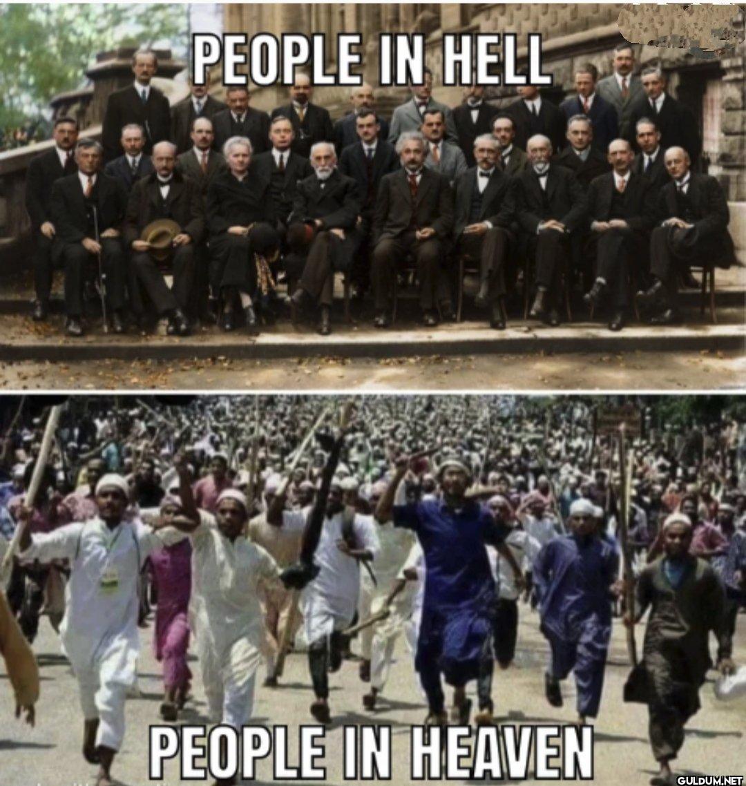 PEOPLE IN HELL PEOPLE IN HEAVEN